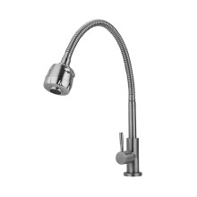 CACHERA PARA FREGADERO FLEXIBLE 1 HUECO FAUCETS