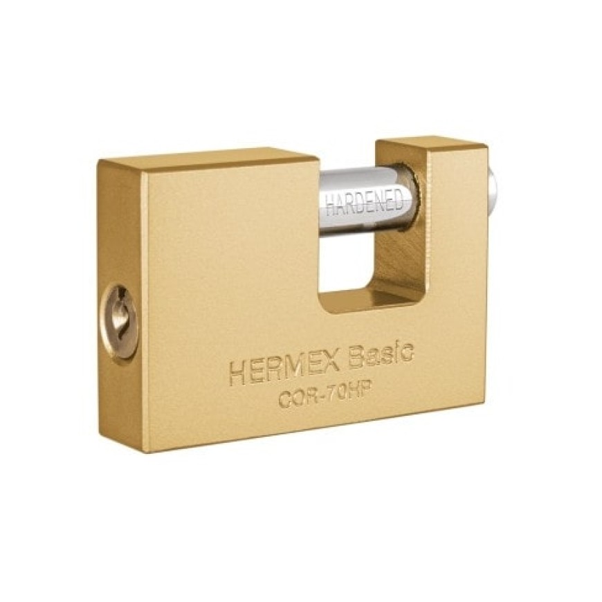CANDADO DE SEGURIDAD 70 MM HIERRO HERMEX