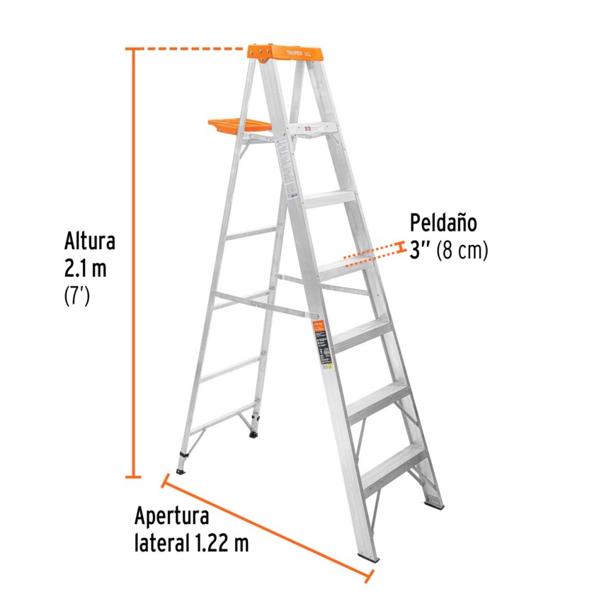 ESCALERA ALUMINIO EXTENSION 30PELDAÑOS SST-3X10