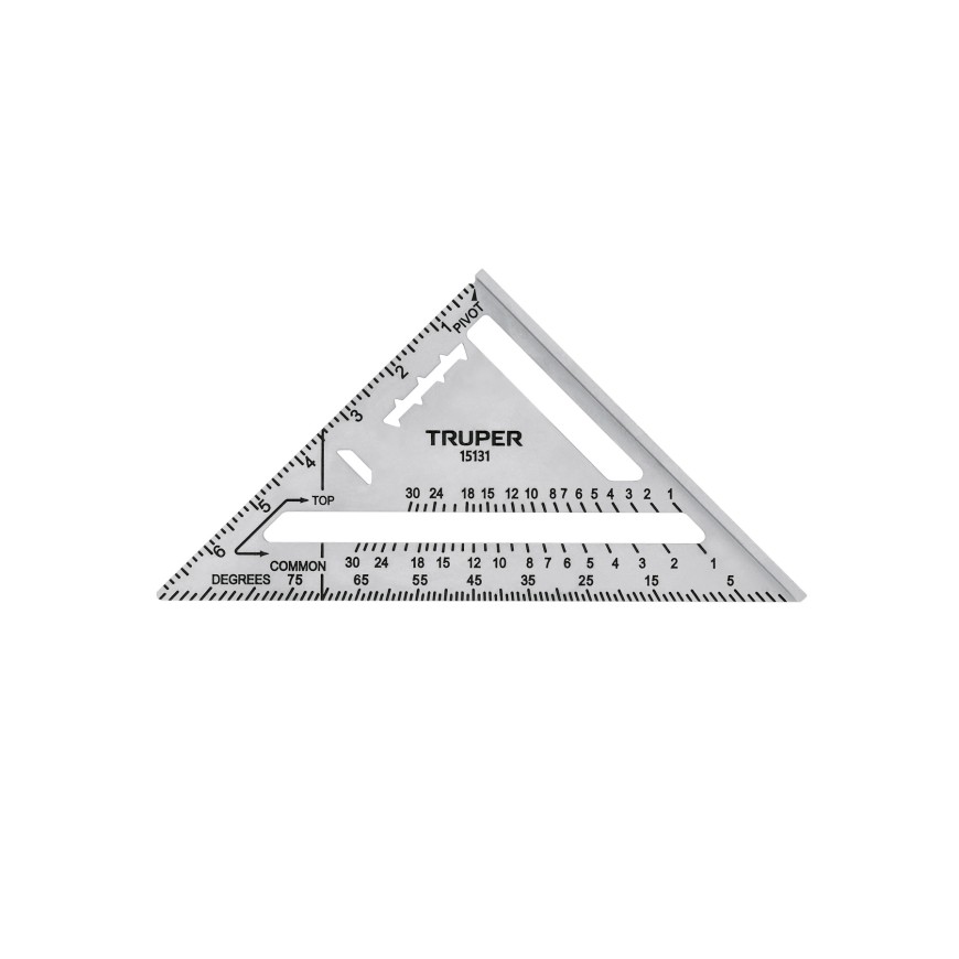 ESCUADRA ALUMINIO PARA GYPSUM 7" TRUPER ESCUADRA ALUMINIO PARA GYPSUM 7" TRUPER