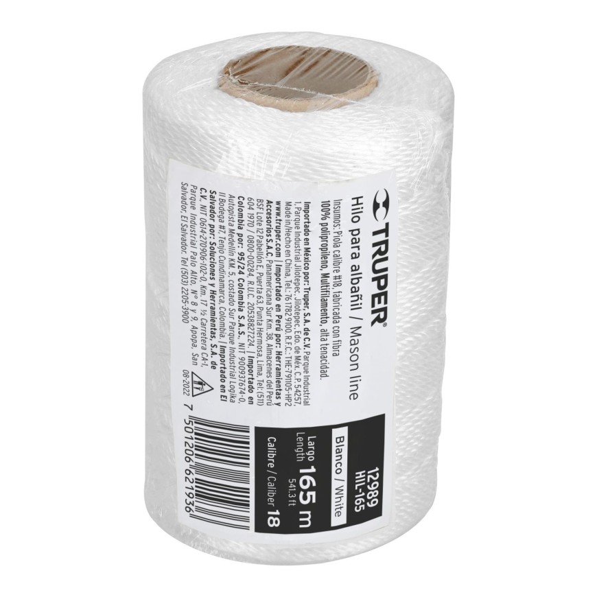 CUERDA PARA CORTAR ZACATE VERDE 15MX2MM TRUPER