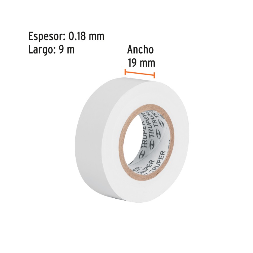 TAPE ELECTRICO NEGRO 3/4X18M PRETUL
