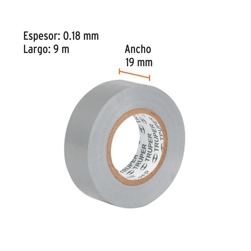 TAPE ELECTRICO NEGRO 3/4X18M PRETUL