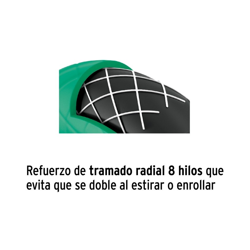 Manguera corrugada de plástico para desagüe de lavadora 1.5 metros Foset MAD-150 venta en Dismaco