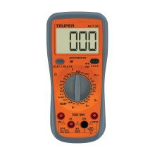 TESTER MULTIMETRO DIGITAL PROFESIONAL CON RMS VERDADERO TRUPER 