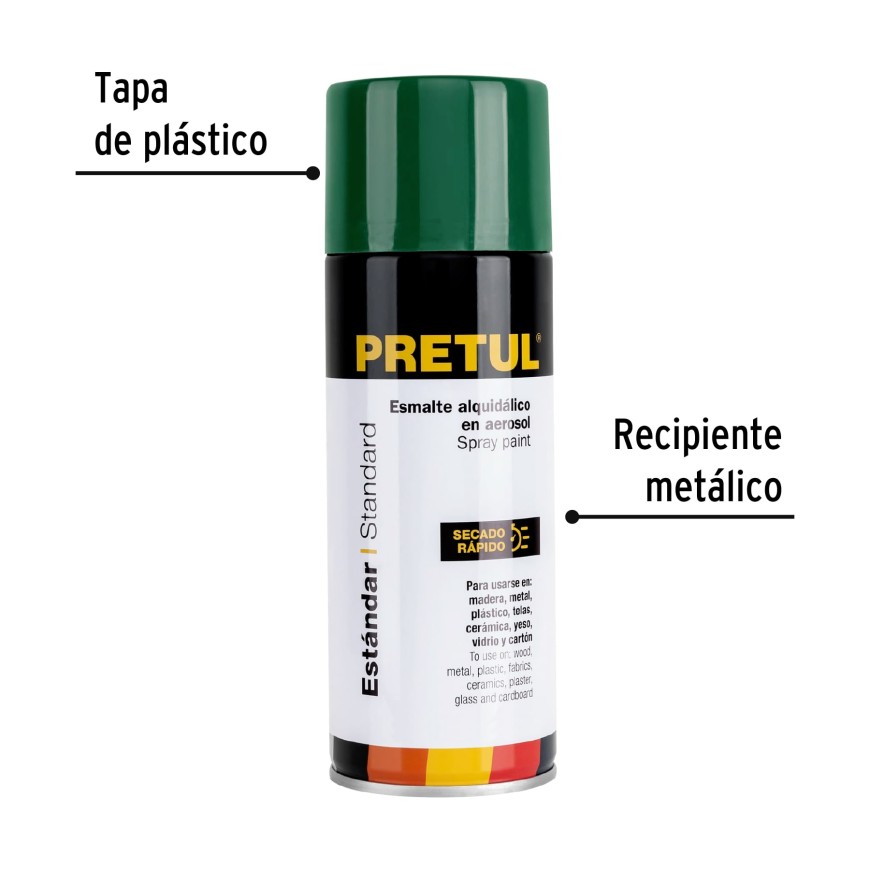 PINTURA SPRAY ROJO 300 ML PRETUL