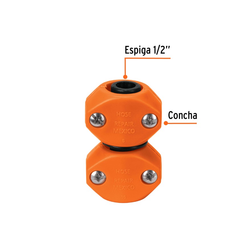 UNION PVC DE REPARACION 1/2" OMI
