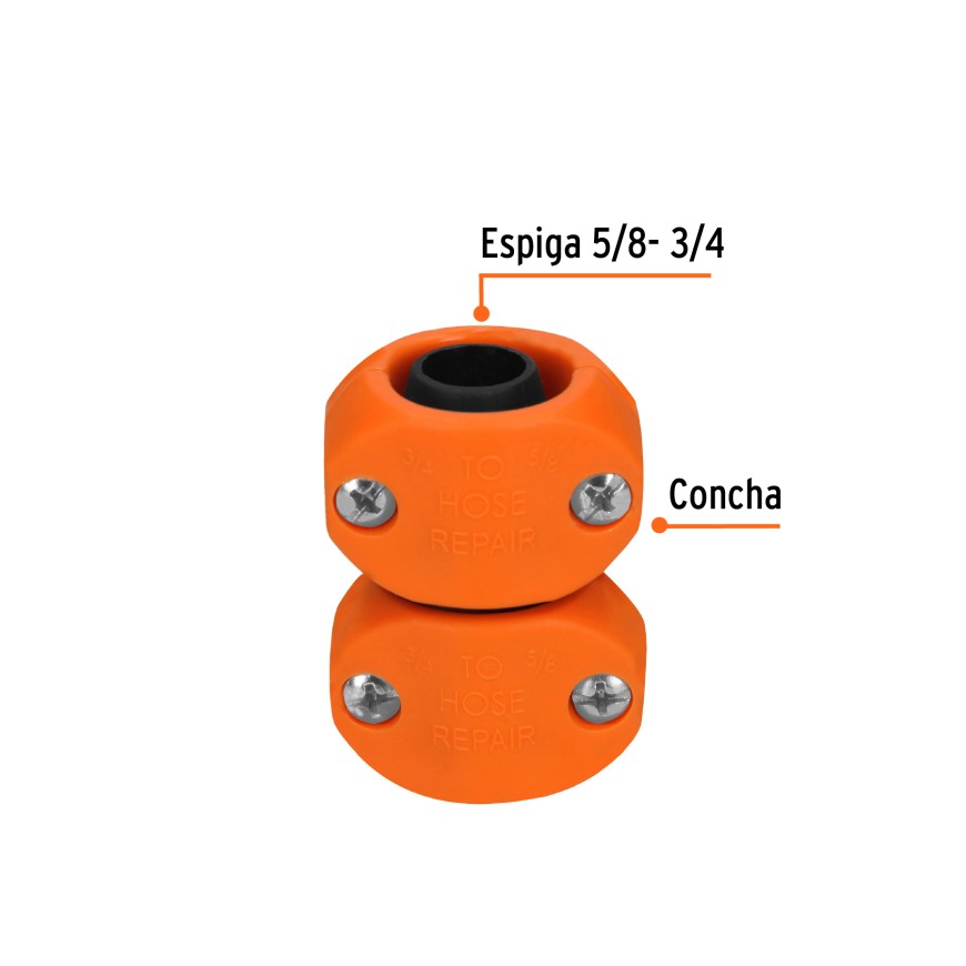 UNION PVC DE REPARACION 1/2" OMI