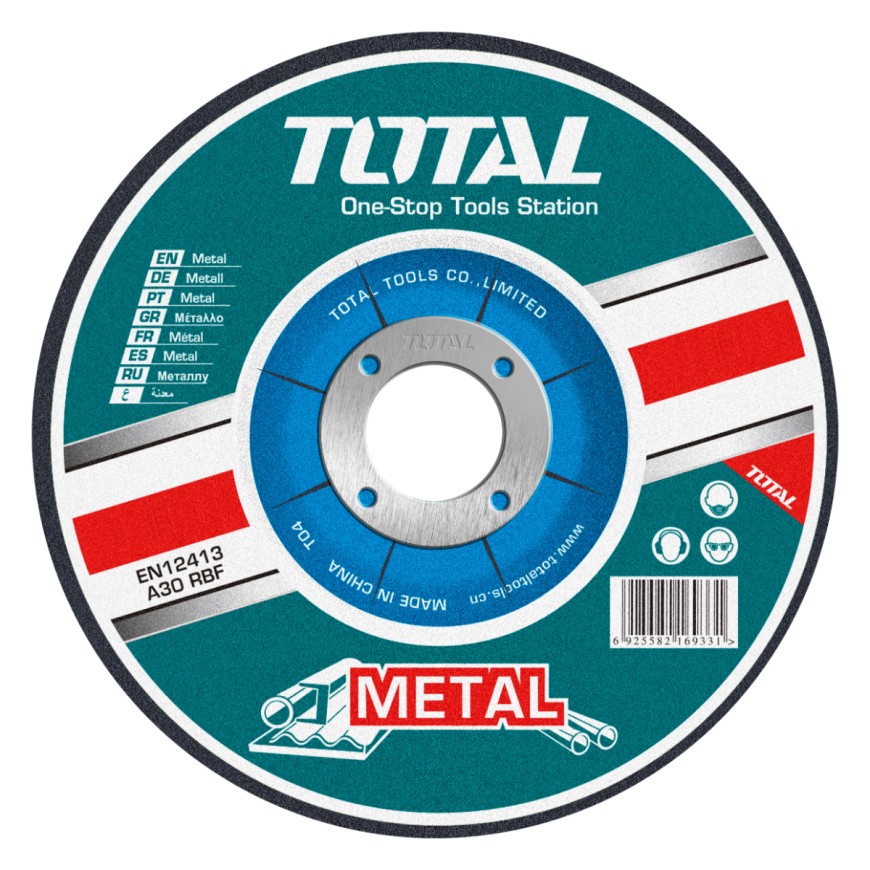 DISCO CORTAR METAL TOTAL DELGADO 7X1.6X22.2 EMP25