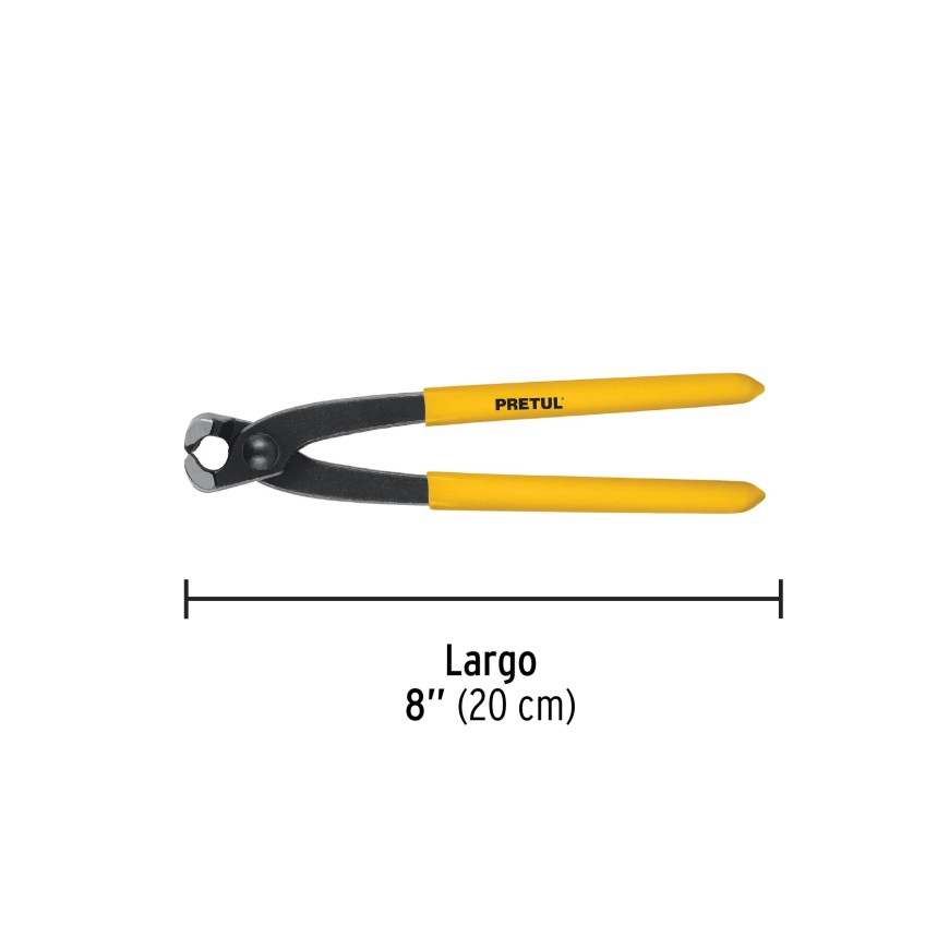 TENAZA DE ARMADOR 9" PRETUL