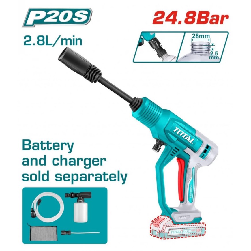 HIDROLAVADORA ELECTRICA 110V-1400W-1600PSI REDPOWER
