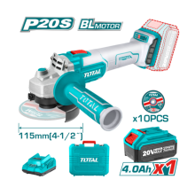 ESMERILADORA ANGULAR 4 1/2″ 20V 1100W TOTAL