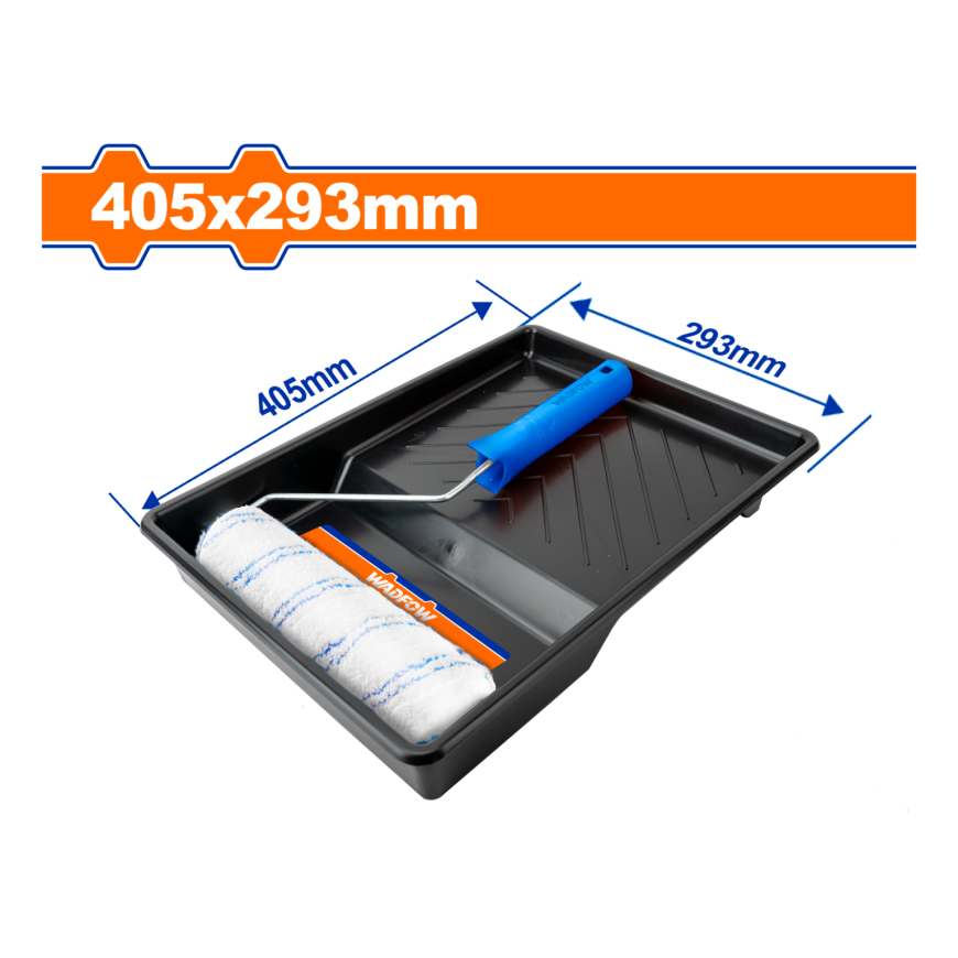 KIT BANDEJA RODILLO Y FELPA 9″ WADFOW