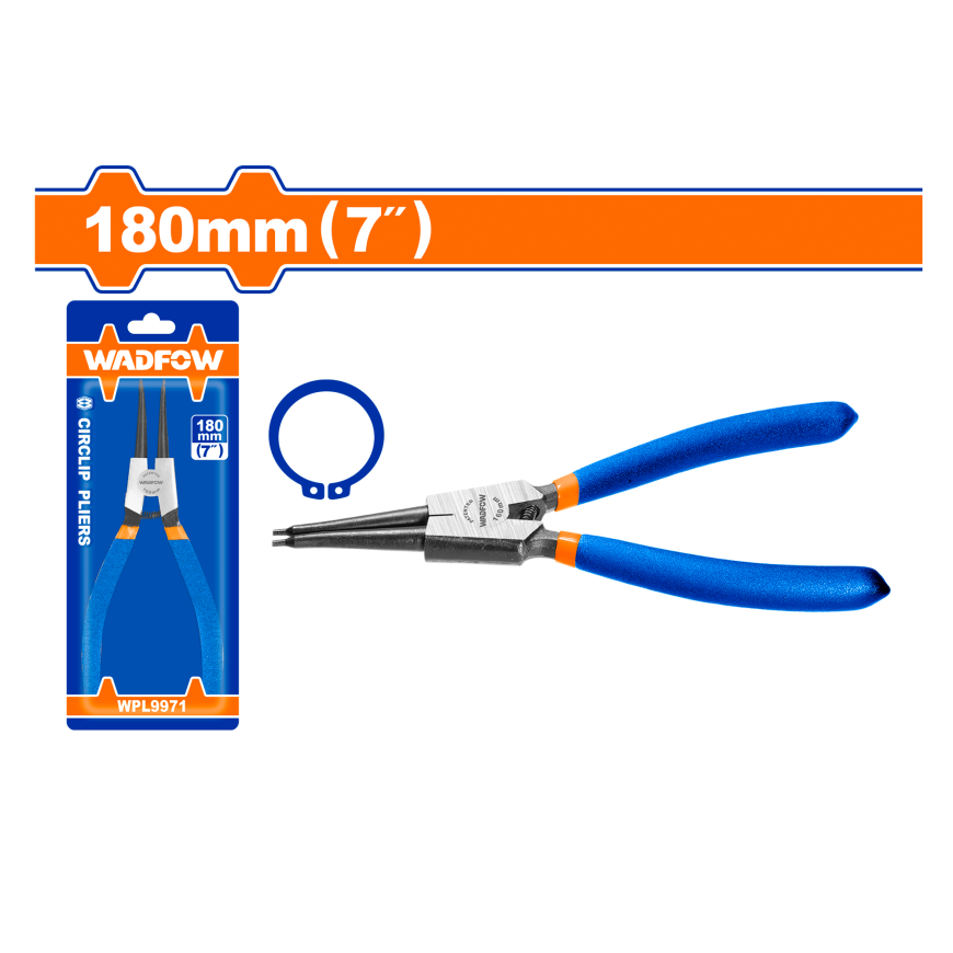 ALICATE PARA SEGUROS RECTO EXTERIOR 7" WADFOW
